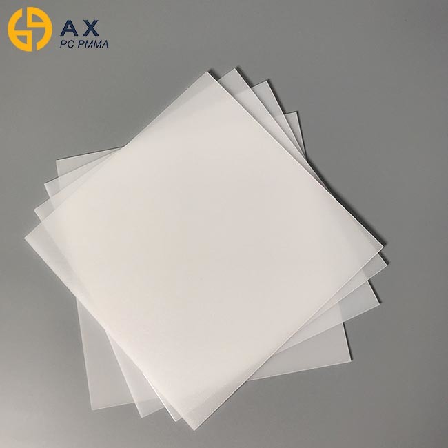 Milky White 4ftx8ft 1mm Polystyrene Plastic Sheets